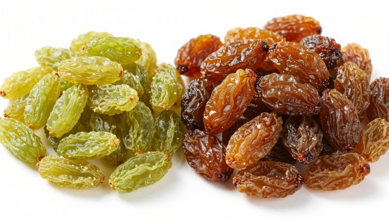 تفاوت کشمش سبز و کشمش آفتابی چیست؟